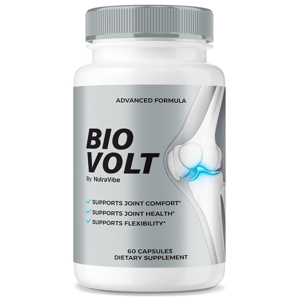Biovolt Capsules, Bio Volt Joint Support for Everyday Comfort, Flexibility