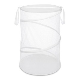 Whitmor 18" Collapsible Laundry Hamper White