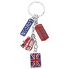 BESTOYARD UK Flag Metal Keyring Souvenir Keychain Union Jack Keyring