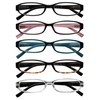 Gafas de lectura, 5 pares con bisagra de resorte, lectores