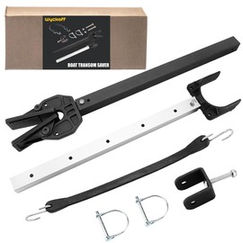 Wyckoff Adjustable Boat Transom Saver 23-35 Inches, Corrosion-Resistant Boat Transom Savers for Outboard Motor, Easy-to-Install Fit for Roller & Trailer