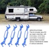 4PCS RC Car Wrenches Turnbuckle Nut Ball Joint Remover Aluminum