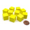 Koplow Games Pack of 10 16mm Blank Foam Dice Cubes