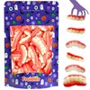 Fruidles Gummi Teeth Candy, Delicious Fruit Flavors Gummies (4.4 Pounds)