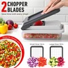 Mueller Vegetable Chopper Mandoline Slicer, Food Veggie Chopper, Cheese Grater,