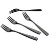 Teyyvn 16-Piece Dessert Fork, Stainless Steel 3-Tines Fork, Appetizer Forks