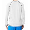 Speedo Men's UPF 50+ Easy Long Sleeve Rashguard Swim Tee,White,XX-Large