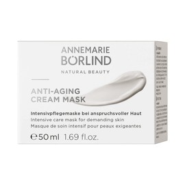 ANNEMARIE BÖRLIND Beauty Masks Anti-Aging Cream Mask (50 ml) - Intensivpflegemaske, Zellregeneration, Falten und Linien Werden Langanhaltend Geglättet, Vegan
