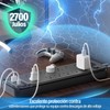 GALASALA Multicontacto Regleta 16 en 1, Extensión Eléctrica de 1,8