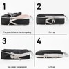 Compression Packing Cubes for Travel, Travel Essentials Luggage Organizer bags