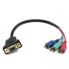D terminal (female connection) to component (male connection) conversion cable