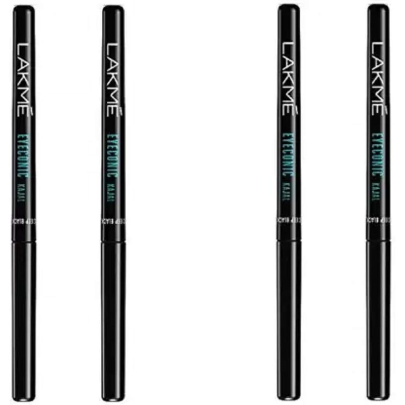LAKMÉ Eyeconic Kajal Twin Pack (02 Packs of Twin Kajal)