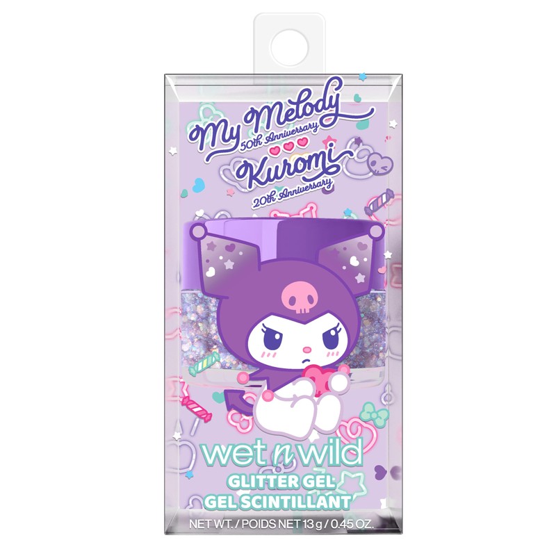 wet n wild My Melody and Kuromi Glitter Gel -