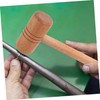 TEHAUX Wooden Handle Jewelry Hammer Tool for Jewelry Making Repair