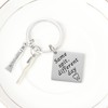 HUTIMY Dentist Gifts Keychain for Men Women Funny Dental Hygienist