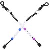 Mikinona 2pcs Golf Scoring Bead Counter Lightweight Stroke Keeper for