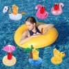 6 portabevande gonfiabili, per piscina, per bevande, galleggiante, per piscina,