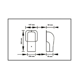 Wall Connector TM 100 EXC for Air Conditioning Duct
