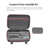 Fotoleey Carrying Case for Insta360 X5, Hard Shell, Fits Selfie