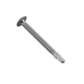 Toughgrade Trailer Decking Screws | Wafer Head Phillips | #14 Size 3" Long | Wood to Metal Self Drilling Screw | #143WPWT3Z-CRS (30)