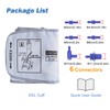 XXL Blood Pressure Cuff 9”-24” (22-60CM) Compatible with Most Automatic