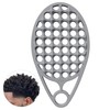KOUPA Magic Silicone Curly Hair Brush, One Piece Twist Curl