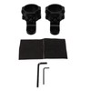 Flag Mount Whip Light Antenna Mounting Bracket Tube Clamp Mount