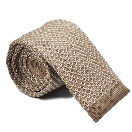 HAVILAH MODE, 74 Patterns, 2.6 inches (6.5 cm) Wide, Knit Tie, Washable Treatment, Long Size, Q 812