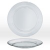 Duralex Lys Clear Glass 11 Inch Dinner Plate, Set Of