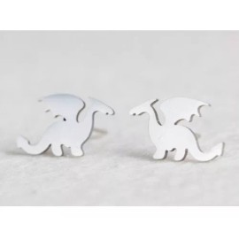 Deluxe Aretes Par Dragón Dinosaurios Joyería