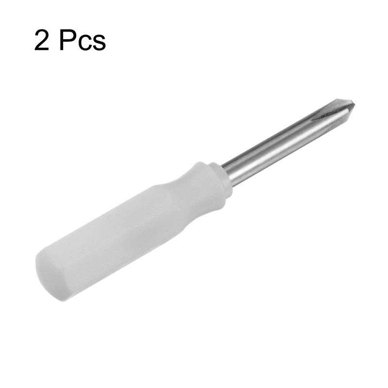 sourcing map 2Pcs PH1 Mini Phillips Screwdriver 3mm Magnetic Cross
