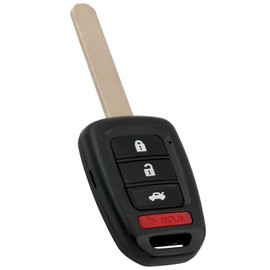 TOP-VIGOR Remote Key Fob Replacement 4 Buttons Compatible with Honda Accord 2016 2017, Honda Civic 2016 2017 2018 2019 2020- Keyless Entry Remote Control FCC ID: MLBHLIK6-1TA