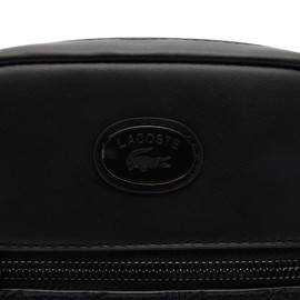 Lacoste Men's Vertical Camera Bag, Black, One Size