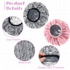 JJUNW Pack of 2 Deep Conditioning Hair Cap, Reusable Double