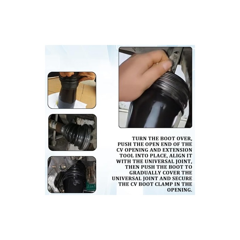 SWQS 2PCS Split CV Boot Repair Kit with Expander Tool