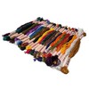 Pack of 25 Multi Colours Oasis Large Silk Skeins Threads