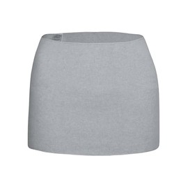 wobera ANGORA Body warmer or kidney warmer for men and women with 50% angora, lightweight design, Silver grey mottled