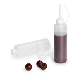 Pati-Versand Spritzflaschen | Backzubehör für Pralinen, Torten und Verzierungen | 2er Set | 250 ml