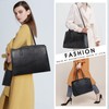 Laptop Bag for Women 15.6 Inch Laptop Tote Bags PU