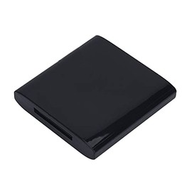 Bluetooth Adapter, Wireless Bluetooth Receiver 30 Pin Bluetooth Music Audio Receiver Adapter Supports A2DP V1.2 (Black)