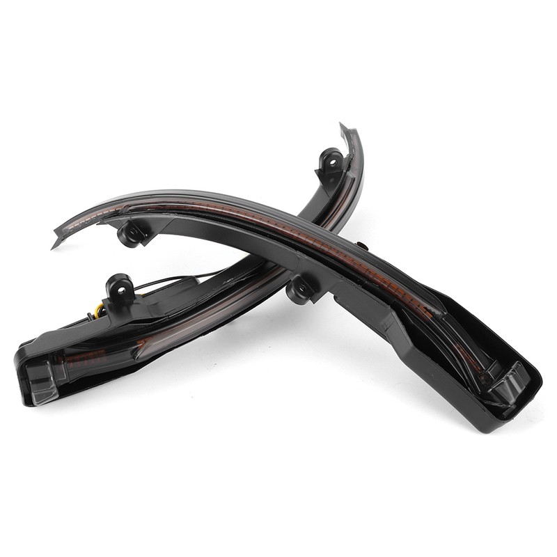 Rearview Backup Mirror Turn Signal Light Dynamic LED Indicator Fits