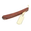 Foldable Beard Clipper Holder Wooden Handle Men Manual Beard Trimmer