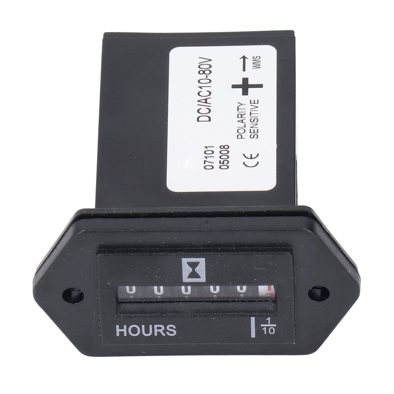 Hour Meter High Accuracy Data Storage Mechanical Hour Meter Gauge
