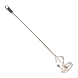 Edward Tools Mud Mixer for 1/2” Power Drills - 5 gallon bucket mixer - Industrial 4” Heavy Duty Ribbon Blade - Zinc plated steel for drywall compound, sealer, coating, paint - 24” - Rustproof