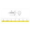 binifiMux 10-Pack M6 x 10mm Rivet Hex Socket Head Cap