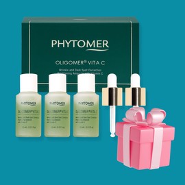 Phytomer Oligomer Vita C Ampoule Wrinkle Improvement Whitening Whitening Elasticity Ampoule 15mlx3ea + Additional Options / 피토메르 올리고머 비타C앰플 주름개선 미백 화이트닝 탄력 앰플15mlx3ea+추가선택