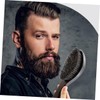 Healeved Beard Comb for Men Bristle Brush Styling Tool Portable