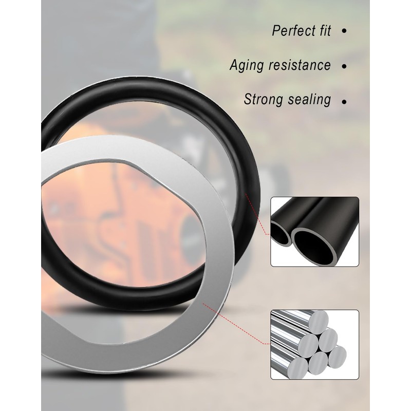 Upgrade Gearhead Air Filter Sealing Set Compatible with ECHO CS-590