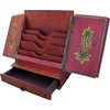 GURU SHOP Letter and Desk Folder – Red Model 2,