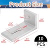 L Foot Solar Mount,Aluminum Alloy Photovoltaic Solar Panel Mounting L